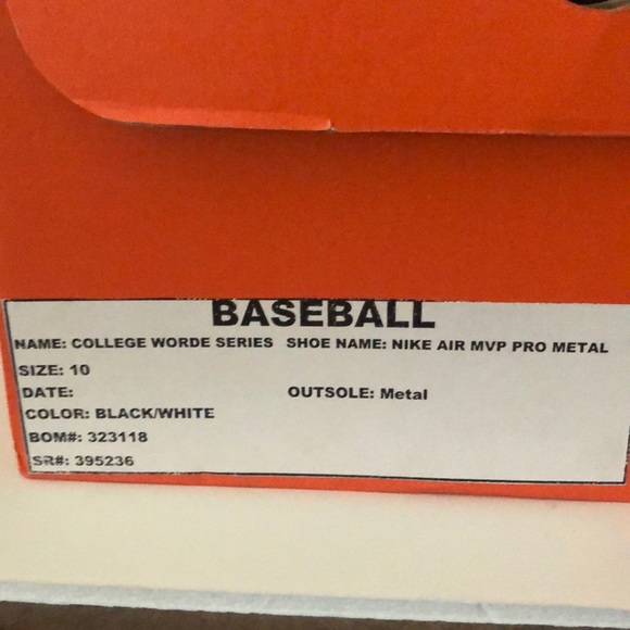 Nike Shoes Nwt Special Edition Cws Omaha Baseball Cleats Poshmark